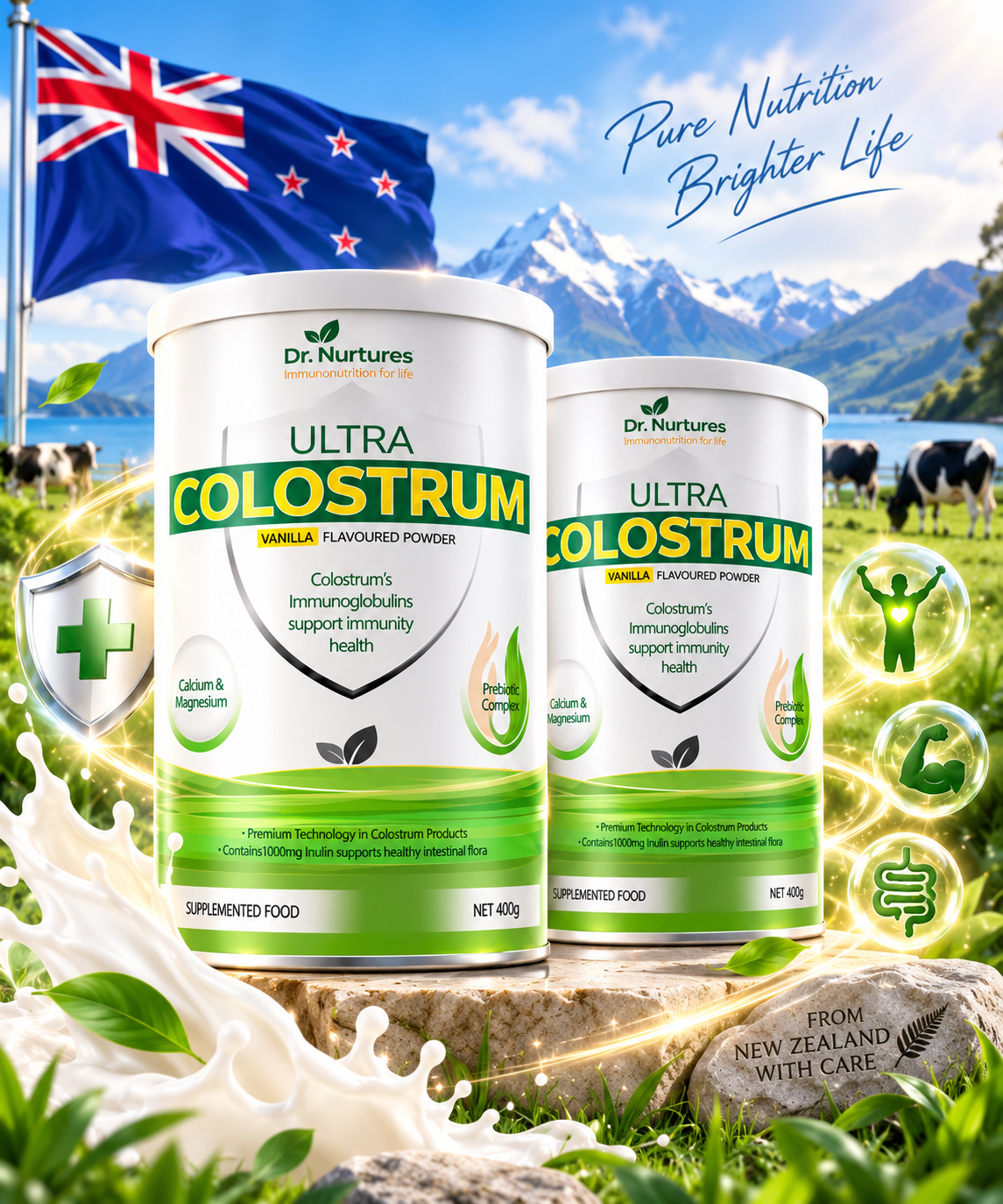 COMBO 2 LON SỮA NON ULTRA COLOSTRUM - TĂNG CƯỜNG KHÁNG THỂ