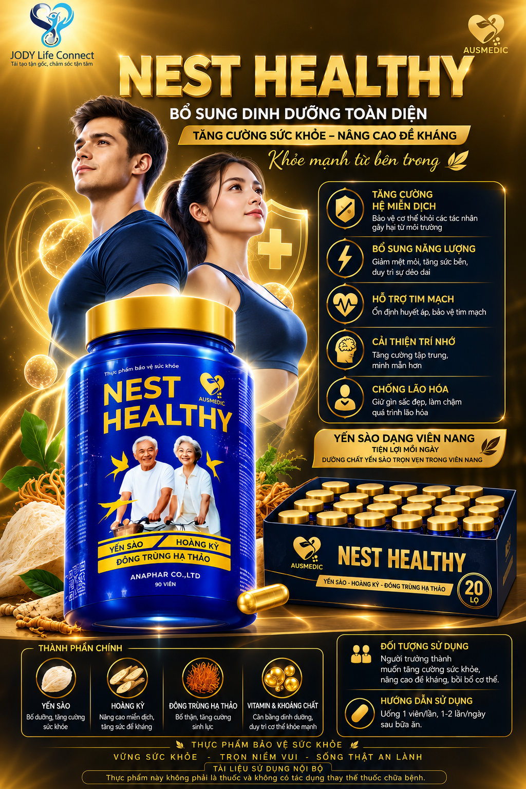 SET 17 HỦ NEST HEALTHY